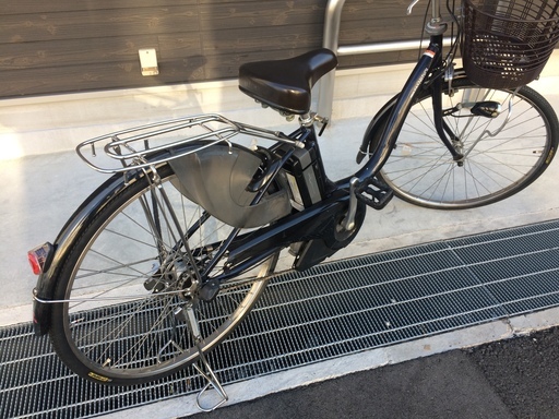 地域限定送料無料　ヤマハ　パス　ナチュラ　新基準　子供乗せ　8,1AH　紺　アシスタ　ビビ　神戸市　電動自転車