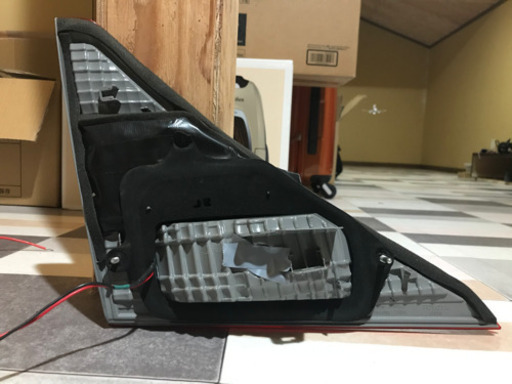 20アルファードゲート側LED加工セット