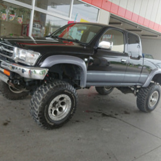  H9年 ハイラックス スポーツピックアップ エクストラキャブ ディーゼルターボ サンルーフ リフトアップ LN170H 4WDの画像