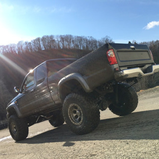  H9年 ハイラックス スポーツピックアップ エクストラキャブ ディーゼルターボ サンルーフ リフトアップ LN170H 4WDの画像