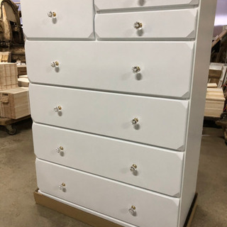 新品ハイチェスト80サイズWH