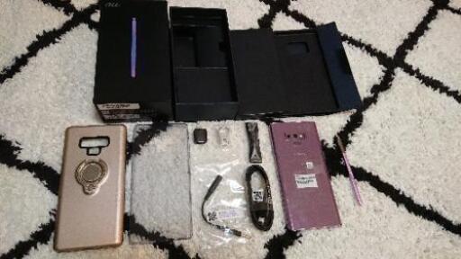GALAXY note9  SIMロック解除済み