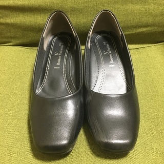 ロメオバレンチノ　パンプス　黒　22.5cm EEE