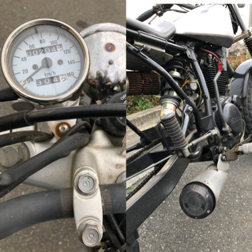 ヤマハ　TW200  2JL スカチューン　ロンホ他