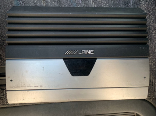 売約済み  アルパイン  アンプ  ウーファー2個セット