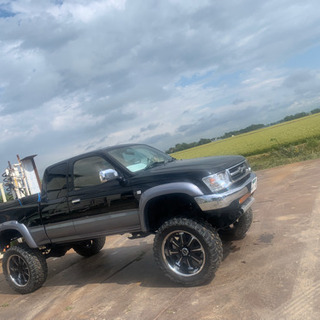  H9年 ハイラックス スポーツピックアップ エクストラキャブ ディーゼルターボ サンルーフ リフトアップ LN170H 4WDの画像