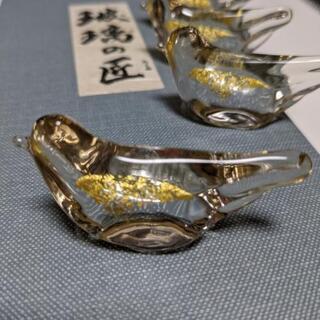 マルティグラス　玻璃の匠　硝子　箸置き　５個セット