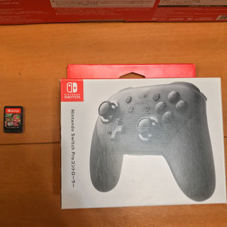 動作確認済み】Nintendo Switch 本体・Proコンのセット（カセット付き）