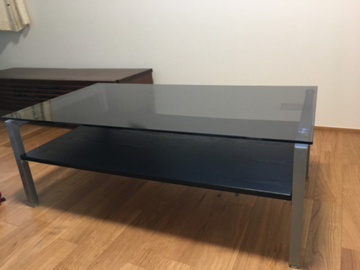 美品！ガラステーブル