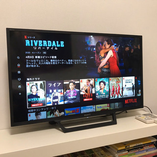 SONY 32インチ　YOUTUBE NETFILX 見ることできます