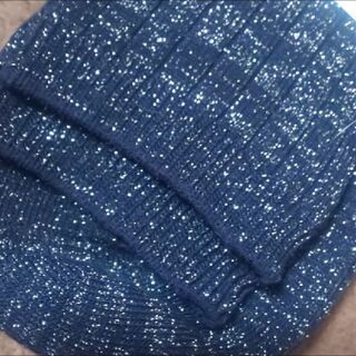 靴下 黒 ラメの画像