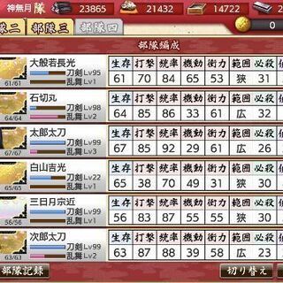 刀剣乱舞好きでチャットや通話友達！