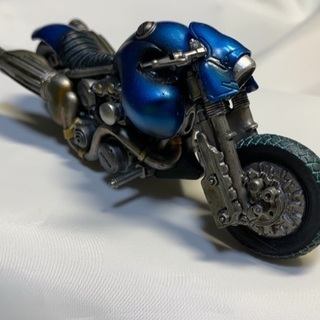 SIC匠魂 ハカイダーバイク ブルーカラーの画像
