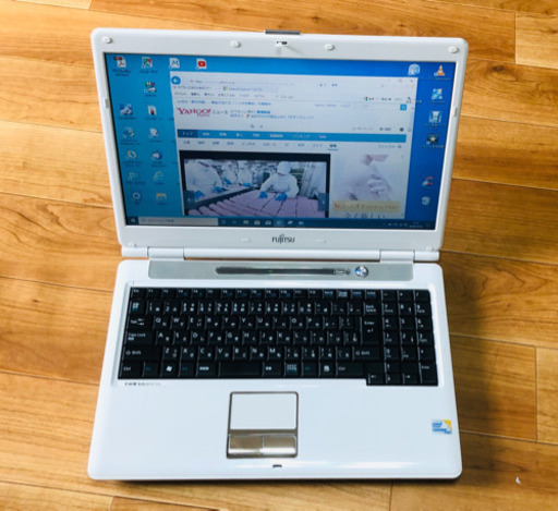 ?富士通Biblo 15.6インチ/Core2/4GB/320GB/最新Win10pro/最新Office2019/アプリ多数/すぐ使