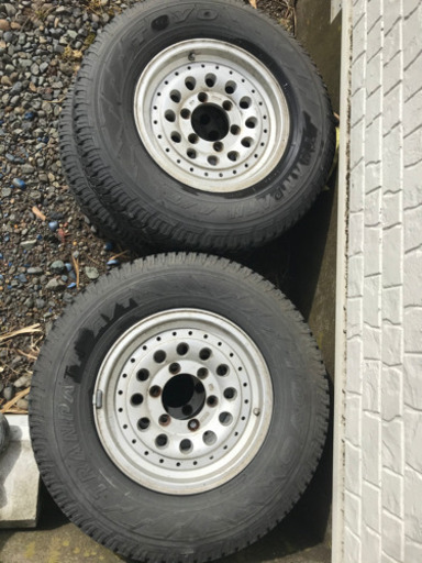 215/80/15 ホイール付き！　値下げ！