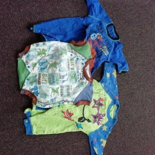 BITZのロンパース50〜60　3枚組　