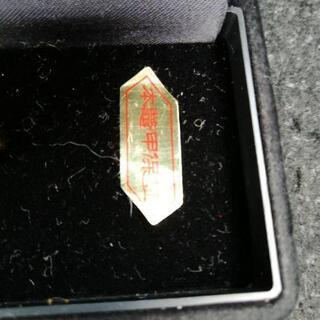 べっ甲ループタイの画像