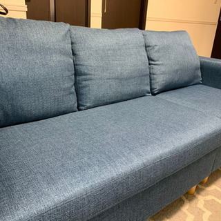 3人掛けカウチソファの画像