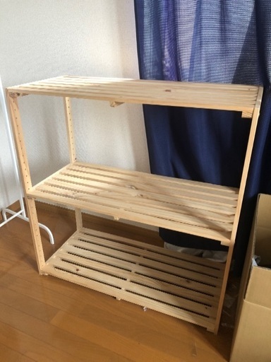 ニトリにて購入棚