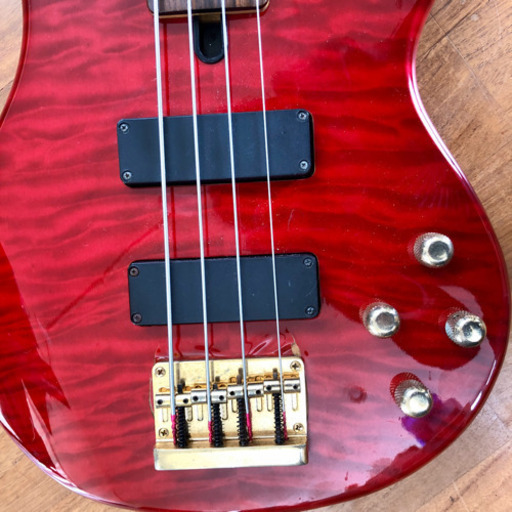 YAMAHA★BB-G4A Trans Red アクティブサーキット搭載モデル