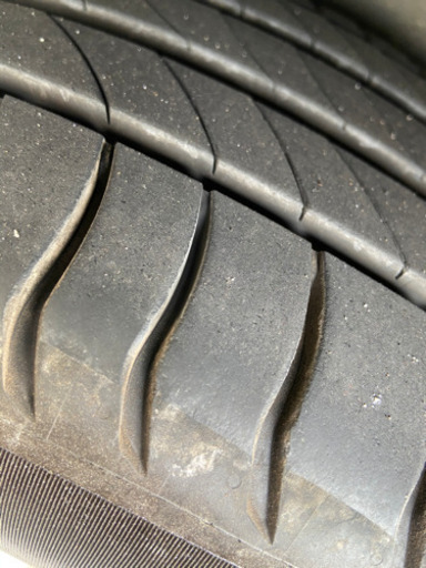 ミシュラン215／55 R17とエスティマ用純正アルミホイールのセット