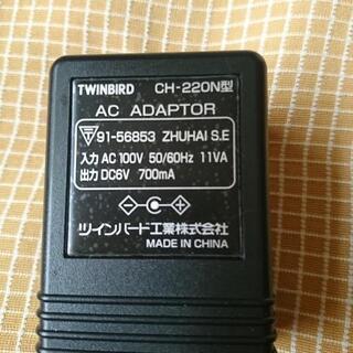 TWINBIRD アダプターの画像