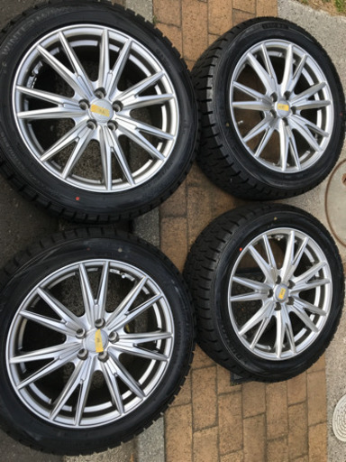 【DUNLOPスタッドレスタイヤ】ホイール付★中古美品