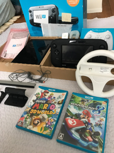 wiiU本体　プロコン　マリオカート8 スーパーマリオ3Dワールド