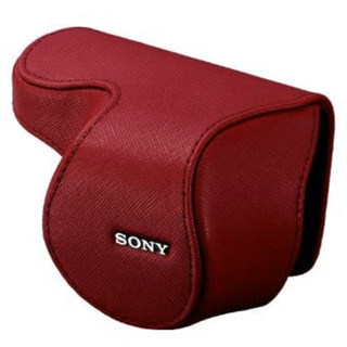 【新品】値段下げ！ソニー SONY レンズジャケット レッド L...