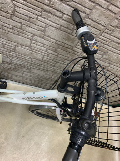 新生活応援SALE 東京23区配達無料　ブリヂストン　マリポーサ　6Ah リチウム 電動自転車 中古