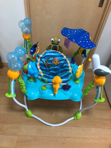 成約済【美品】ジャンパルー＋歩行器セット。