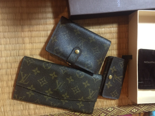 ルイヴィトン正規品3個まとめ売り箱付き
