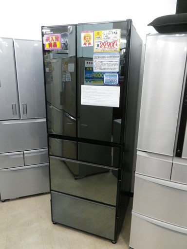 【6ヶ月保証付】参考定価¥258,000円 2015年製 HITACHI 日立 565L 洗濯機 R-X5700F 電動引出し フルオープン機能