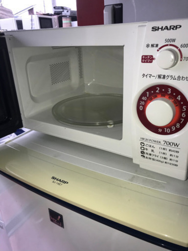⭕️A10【20km以内配送料込】SHARP一人暮らし家電セット