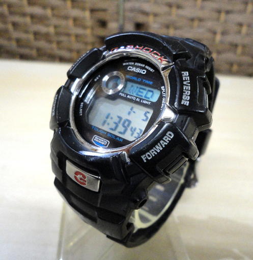 CASIO/カシオ G-SHOCK クロノグラフ G-2310R ブラック メンズ 腕時計 ソーラー  ☆ PayPay(ペイペイ)決済可能 ☆ 札幌市 白石区 東札幌
