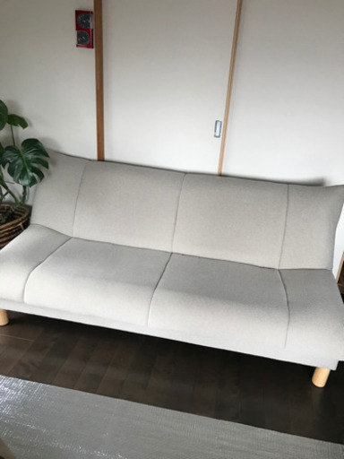 交渉中！美品　国産,宮腰製作所　ソファー　3人掛け