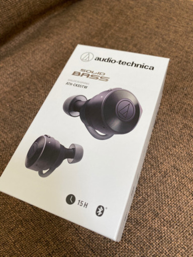 ワイヤレスイヤホン　audio-techica