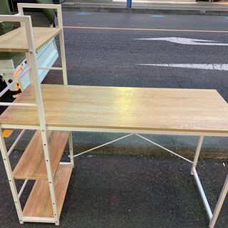 美品　パソコンデスク　大収納　★T36