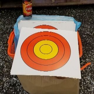 的紙　50枚セット　　サバイバルゲーム　弓道　ダーツ　練習