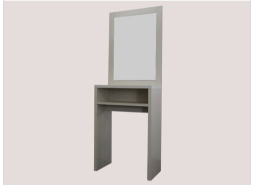 2個セット美容室ドレッサー　直接引取り　ウッディホワイト　美品　美容サロンミラー