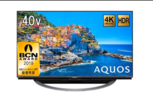 テレビ SHARP AQUOS 2018年製　＋　IKEAテレビ台 