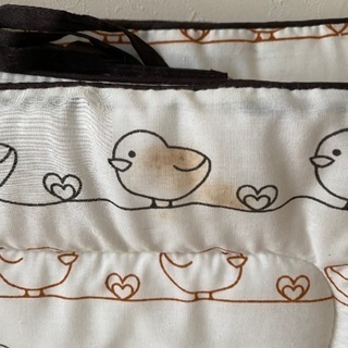 ベビーベッドガード(クリブバンパー)の画像