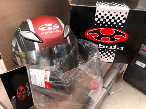 KABUTO AVAND-2 シールド付けます！