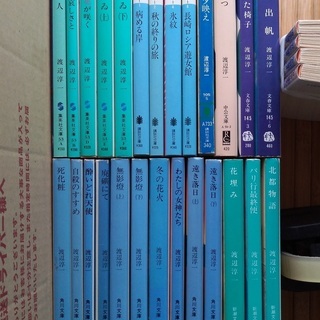 渡辺淳一　文庫本　２６冊