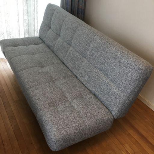 【美品】ニトリソファベッド(マークスAM GY) 12,000円【値下げ】