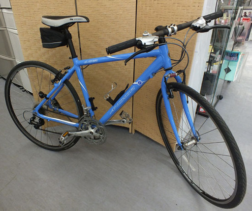 街乗りにオススメ！ ANCHOR  【クロスバイク】 8速 CA-700 ブルー BRIDGESTONE ブリヂストン アンカー 自転車