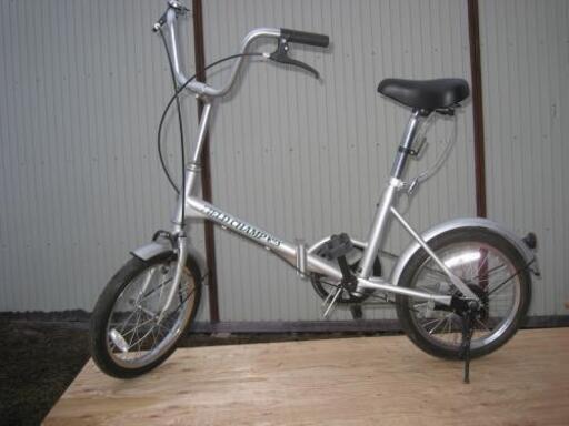 新品同様！折りたたみ自転車