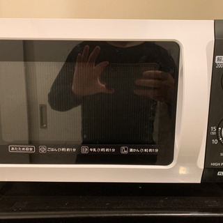 電子レンジ　フラットの画像