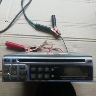 SANYO CDカーオーディオ CDF-R710 ジャンク扱い