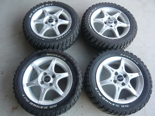 ご覧頂き、ありがとうございました。　NANKANG  FT-9  165/65R14　14x5J+45 4H-100 中古4本